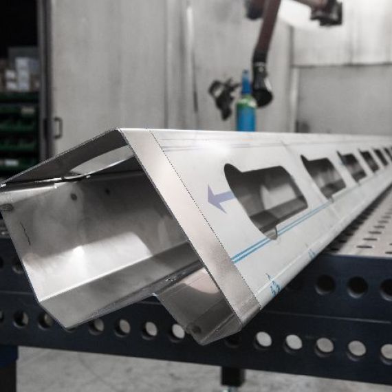 Stainless steel profile