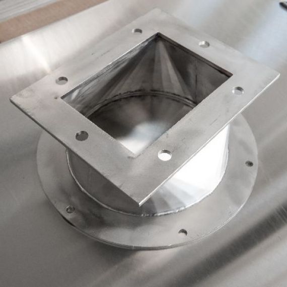 Convogliatore inox